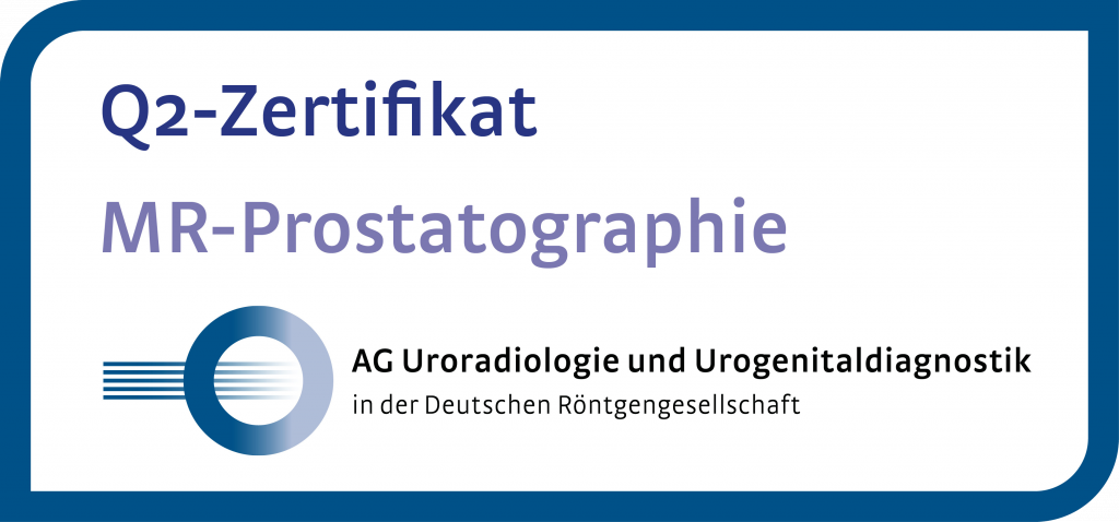 Q2 Zertifikat für MR-Prostatographie